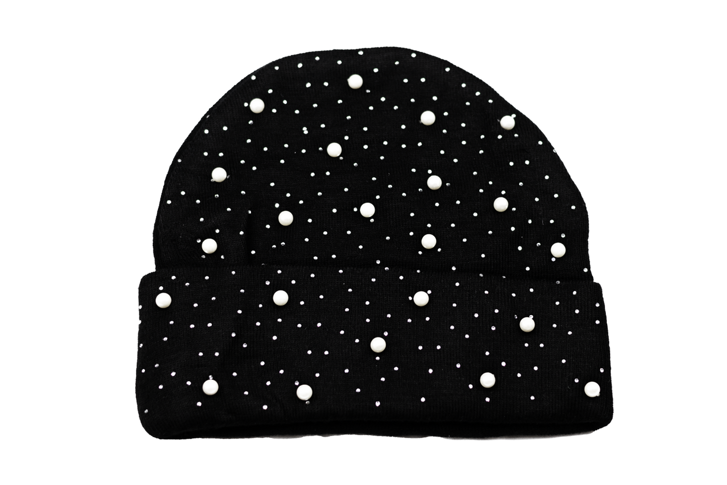 Zoelland Urban Luxe Pearl-Studded Beanie
